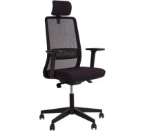 Krēsls NOWY STYL FRAME R HR BLACK ar galvas balstu, melns 350-01733