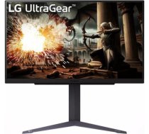 LCD Monitor LG 27GS75Q-B 27" Gaming Panel IPS 2560x1440 16:9 180Hz Matte 1 ms Pivot Height adjustable Tilt Colour Black 27GS75Q-B 27GS75Q-B