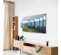 Maclean MC-415 TV Monitor Wall Mount 13"-32" 30kg Tilt Rotate max. VESA 100x100 30kg Black Slim Universal Powder Coated MC-415