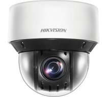 Hikvision 4MP IP speed dome camera, H265+ 1/2.8" progressive CMOS, 2560 × 1440 Effective Pixels, 25fps@1440P, 0° to 360° Pan, -5° to 90° Tilt, 0.005 Lux @ (F1.6, AGC ON), B/W: 0.001 Lux @ (F1.6, AGC ON), 0 Lux with IR DS-2DE4A425IWG-E