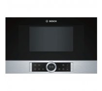 Bosch BFL634GS1 mikroviļņu krāsns, iebūv. Serie 8 ,inox, kreisā eņģe BFL634GS1