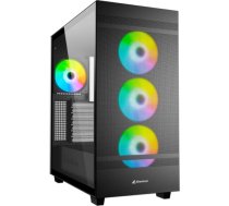 Sharkoon Rebel C50 RGB, tower case (black, tempered glass) 4044951038244