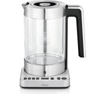 WMF Lono 0413160011 electric kettle 1.7 L 3000 W Black, Stainless steel, Transparent 413160011