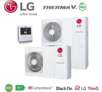 LG gaiss-ūdens siltumsūknis HM163MR .U34 Therma V Monobloc 3-fāžu 16,0 kW R32