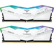 Team Group DDR5 32GB - 5600 - CL - 36 - Dual-Kit - DIMM - FF4D532G5600HC36BDC0, Delta RGB, white FF4D532G5600HC36BDC01