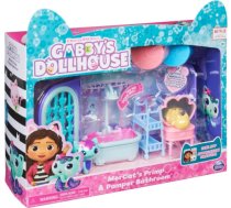 Spin Master Gabbys Dollhouse: Mercat Primp Pamper Bathroom Deluxe Room Set (20130504) 6060478