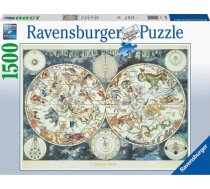 Ravensburger Puzzle: World Map of Fantastic Beasts (1500pcs) (16003) 16003