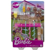 Mattel Barbie: Mini Playset With Pet, Accessories And Working Foosball Table, Game Night Theme (GRG77) GRG75