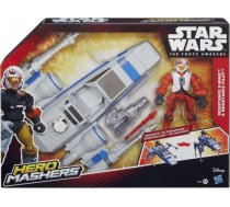 Hasbro HERO MASHERS STAR WARS THE FORCE AWAKENS - RESISTANCE X-WING RESISTANCE PILOT (B3702) B3701