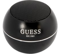 Guess Mini Bluetooth Speaker 3W 4H Black GUWSALGEK