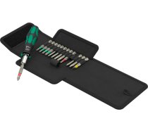 Wera Kraftform Kompakt 838 RA-R M Set 1, with ratchet function, bit set (black/green, 1/4, 15 pieces) 05051061001