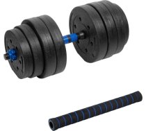 Rebel Active regulējama bitumena hantele ar savienotāju, 1x20kg RBA-2302-1