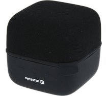 Swissten CUBE Bluetooth Portatīvs Bezvadu Skaļrunis / 10W / Micro SD SW-CUBE-BK