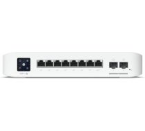Switch UBIQUITI USW-PRO-8-POE Type L3 2xSFP+ 8xRJ45 PoE+ ports 8 120 Watts USW-PRO-8-POE USW-PRO-8-POE