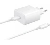 Samsung - EP-TA845EWE + EP-DW767JWE Samsung 45W Travel Charger + USB-C/USB-C Data Cable White (OOB Bulk) 57983113522