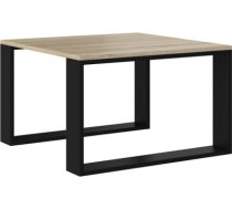 Top E Shop MODERN MINI table 67x67x40 cm Sonoma oak/Black MODERN MINI S/C