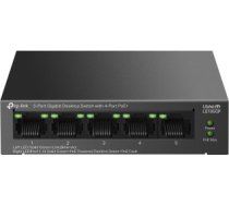 Switch TP-LINK LS105GP Desktop/pedestal 5x10Base-T / 100Base-TX / 1000Base-T PoE+ ports 4 LS105GP LS105GP