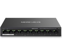Switch MERCUSYS MS110P Desktop/pedestal 10x10Base-T / 100Base-TX PoE+ ports 8 MS110P MS110P