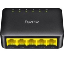 Cudy GS105D network switch Gigabit Ethernet (10/100/1000) Black GS105D