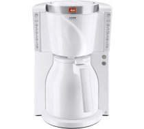 Melitta Look IV Therm Selection 1011-11, filter coffee maker with thermal jug White LOOK IV THERM SELECTION 1011-11