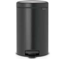 BRABANTIA atkritumu tvertne ar pedāli NewIcon, 12L, Confident Grey - 233487 233487