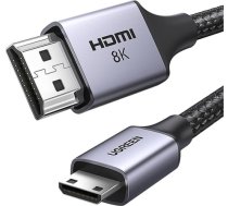 UGREEN Mini HDMI Cable 4K60Hz 2m 8k(black) HD163 15515 15515