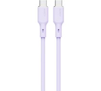 USB-C to USB-C Cable Aukey CB-SCC101, 100W, 1m (lavender) CB-SCC101 LAVENDER