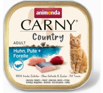 ANIMONDA Carny Country Chicken, Turkey + Trout - wet cat food - 100 g