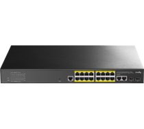 Cudy GS2018PS2 Managed L2 Gigabit Ethernet (10/100/1000) Power over Ethernet (PoE) 1U Black GS2018PS2-200W