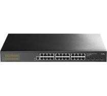 Cudy GS2024S2 network switch Managed L2/L3 Gigabit Ethernet (10/100/1000) 1U Black GS2024S2