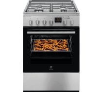 Electrolux LKK660221X Gāzes plīts 600.sērijas SteamBake 60cm AirFry LKK660221X