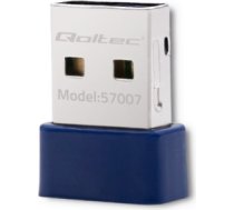 Qoltec 57007 Wireless Mini Bluetooth USB WiFi Adapter 57007