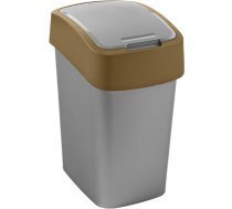 Curver Atkritumu spainis Flip Bin 25L sudraba/brūns 0802171Y42