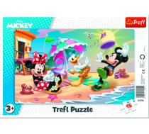 TREFL DISNEY Puzle 15 Mikijs, 15 gab. 31390T