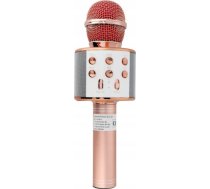 Mikrofon OEM Mikrofon multimedialny karaoke CR58S HQ złoty róż