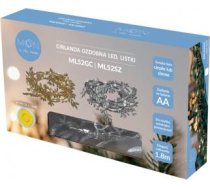 Goodbuy Gaismas virtene LED | zelta lapas | silti balta gaisma ML52GC