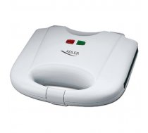 Waffle maker Adler AD 311 White, 700 W, Belgium, Number of waffles 2 AD 311