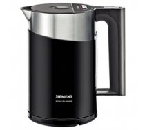 SIEMENS TW86103P With electronic control, Stainless steel, Black, 2400 W, 360° rotational base, 1.5 L TW86103P