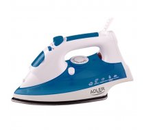 Iron Adler AD 5022 White/Blue, 2200 W, With cord, Anti-scale system, Vertical steam function AD 5022