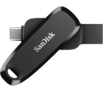 Zibatmiņa SanDisk Ultra Slider USB Type-C + USB-A 256GB Black SDDDC6-256G-G46