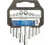 Atslēgu komplekts Hogert HT1R500; 8-19 mm; 9 gab. HT1R500