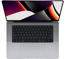 Apple MacBook Pro 2021 Retina 16" - M1 Pro / 32GB / 512GB SSD - Space Gray (Atjaunināts, stāvoklis Ļoti labi) FQG3WKYFFV