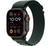 Apple Watch Ultra 2 LTE 49mm Black Ti + Dark Green Alpine Loop - M MX4R3EL/A