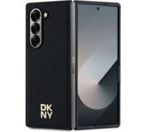 DKNY - DKNY PU Leather Repeat Pattern Stack Logo MagSafe Case for Samsung Galaxy Z Fold 6 Black 57983121745