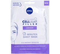 Nivea Hyaluron Cellular Filler / 10 Minutes Sheet Mask 1pc W / Face Mask 9005800315478