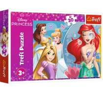 TREFL DISNEY PRINCESS Puzle Princesess, 30 gab. 18308T