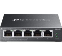 TP-Link Omada ES205G Managed Gigabit Ethernet (10/100/1000) Power over Ethernet (PoE) Black ES205GP