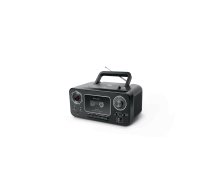 Boombox Muse, CD/cassette, black M-182RDC