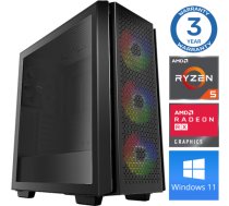 INTOP Ryzen 5 5600X 32GB 500SSD M.2 NVME RX580 8GB WIN11Pro RW31056