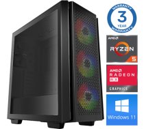 INTOP Ryzen 5 5500 32GB 500SSD M.2 NVME RX580 8GB WIN11Pro RW31048